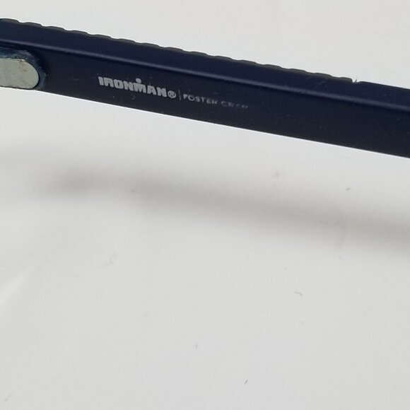 Foster Grant Ironman Glasses Frames Only IM1001 GUN color w Case & Cloth - Picture 7 of 10